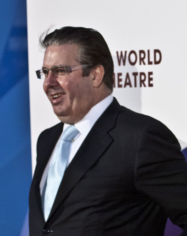 Gerry Ryan pictured at the opening of the Grand Canal Theatre in March 2010, the month before his death.