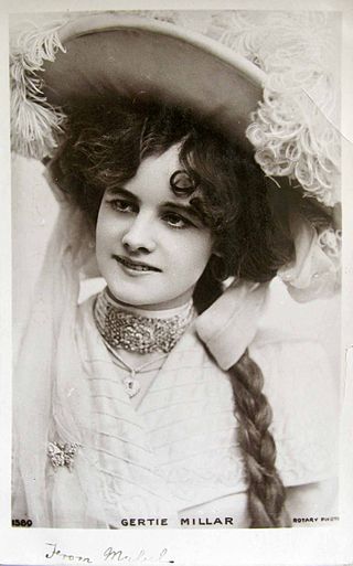 <span class="mw-page-title-main">Gertie Millar</span> British actor and singer (1879-1952)