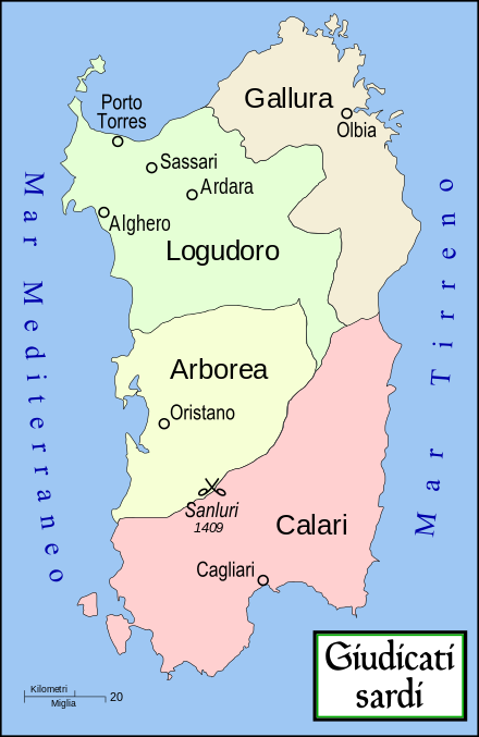 The Sardinian Judicates