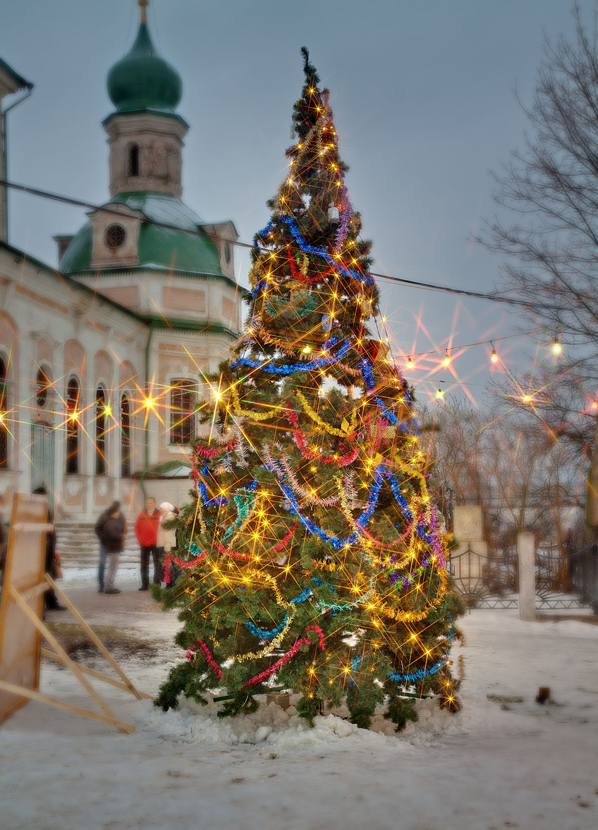 Поделка в Сад Елка