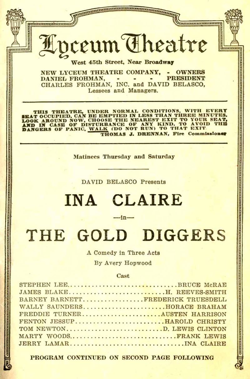 The Gold Diggers (1923 film) - Wikipedia