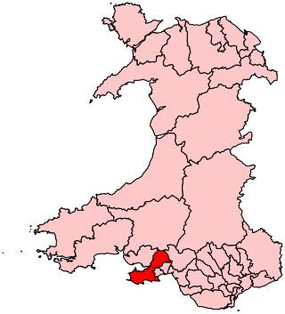 <span class="mw-page-title-main">Gower (UK Parliament constituency)</span> Parliamentary constituency in the United Kingdom, 1885 onwards