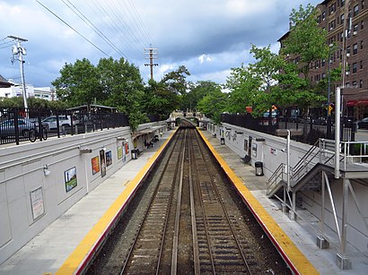 Great Neck LIRR Station View From Overpass.jpg