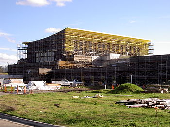 The Green Music Center under construction in 2008 GreenMusicCenterPICT2873.JPG