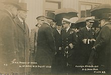 Prince Edward (later King Edward VIII) at Saint John, 15 August 1919 HRH Prince of Wales in St John, New Brunswick, Aug 15, 1919 (HS85-10-36053).jpg