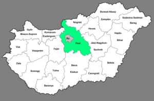 magyarország régió térkép Közép Magyarország – Wikipédia magyarország régió térkép