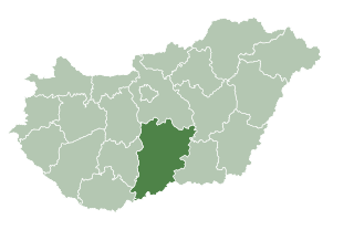 Madaras Place in Bács-Kiskun County, Hungary