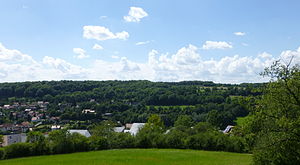 Oostelijk zicht op de Hainberg