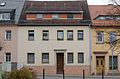 Door portal and front door of a residential building