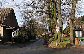 Straße in Haltern-Holtwick
