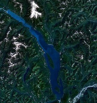 <span class="mw-page-title-main">Harrison Lake</span> Lake in British Columbia, Canada