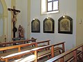 Čeština: Hartmanice, část Dobrá Voda, kostel sv. Vintíře