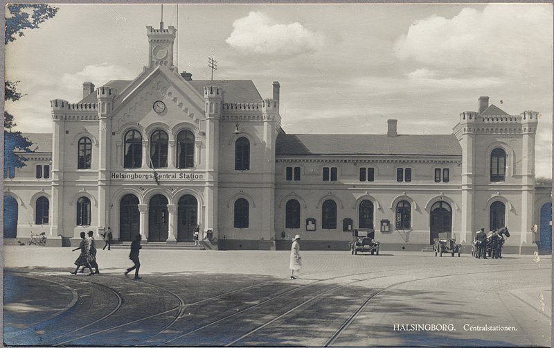 File:Helsingborgs Centralstation mellan 1920 och 1929.jpg