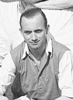 Henk van der Linden em abril de 1947