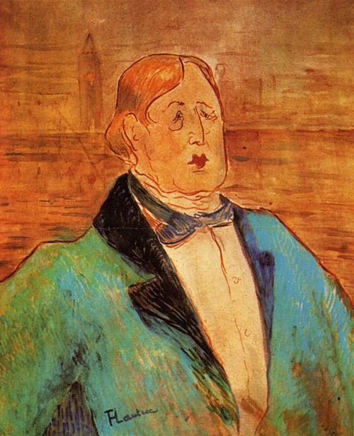 Toulouse-Lautrec's portrait of Oscar Wilde on the night before his trial opens
