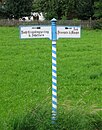 Signpost in Ödenpullach