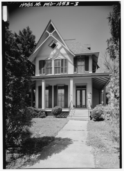 File:Holden House, 4110 Gallatin Street, Hyattsville, Prince George's County, MD HABS MD,17-HYATV.6-3.tif