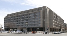 Hubert H. Humphrey Building, located at the foot of Capitol Hill, Washington, D.C LCCN2013634632.tif