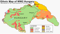 magyarország térkép 1941 Bécsi döntések – Wikipédia magyarország térkép 1941