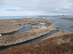 Husøya en Selvær, een deel van het archipel.