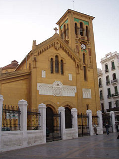 A church in the city centre
