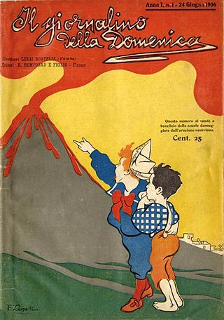 <i>Il giornalino della Domenica</i> Italian childrens magazine (1906–1927)