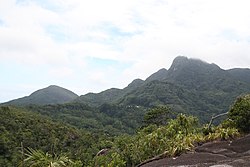 Morne Seychellois na ostrově Mahé