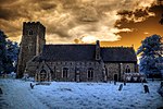 Thumbnail for File:Infrared HDR St George's church Shimpling Suffolk (3264649235).jpg