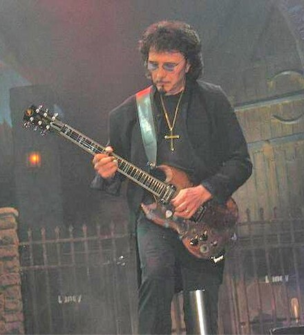 Tony Iommi's guitar style greatly influenced and defined doom metal.