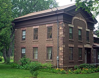 Jackson Blood Cobblestone House United States historic place