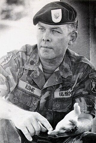 <span class="mw-page-title-main">James N. Rowe</span> United States Army officer (1938–1989)