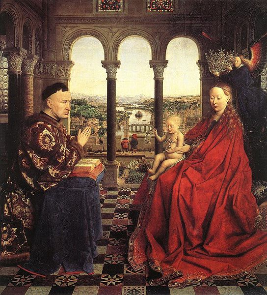 File:Jan van Eyck The Virgin of Chancellor Rolin.jpg