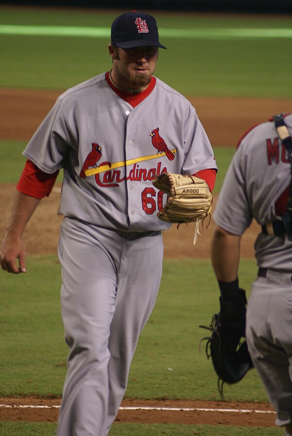 Motte in 2008 with the Cardinals