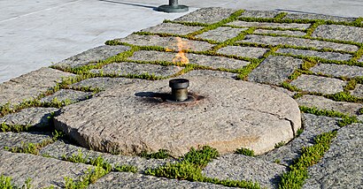 Cómo llegar a John F Kennedy Eternal Flame en transporte público - Sobre el lugar