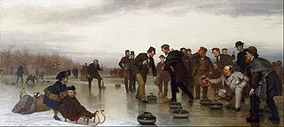 Curling;—a Scottish Game, at Central Park