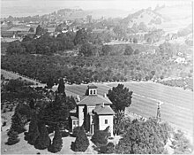 View from south over the house to the orchards in 1900 Jomu Martinez, Ca 020419pu.jpg