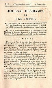 Vignette pour Journal des dames et des modes