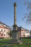 Die Große Mainzer Jupitersäule, Nachbildung vor dem Landtag Rheinland-Pfalz in Mainz