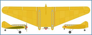 <span class="mw-page-title-main">Kharkiv KhAI-3</span> Type of aircraft
