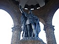 Monument till William I av Habsburg vid Porta Westfalica