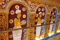 ציורי קיר במקדש השן