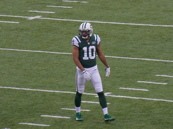 Kearse with the Jets on December 3, 2017