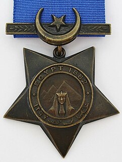 Khedives Star Military award