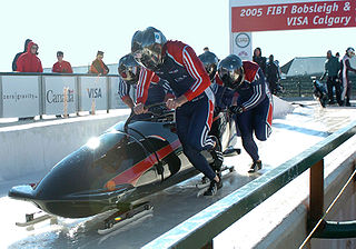 Der Bobsport ist eine Wintersp