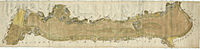 A 18. században elmocsarasodott Balaton térképe