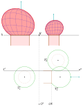 Vorschaubild für Kugel (Darstellende Geometrie)