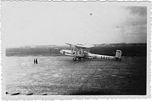 The G-AAXC Heracles at Paris-Le Bourget Airport in April 1935 L' HP 45 G-AAXC Heracles.jpg