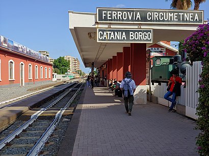 Come arrivare a Stazione Catania Borgo con i mezzi pubblici - Informazioni sul luogo