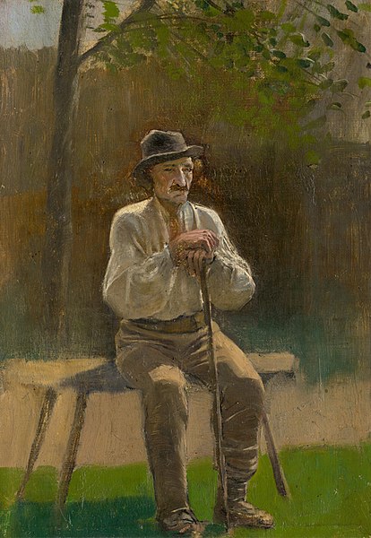 File:Ladislav Mednyánszky - Sediaci sedliak - O 3277 - Slovak National Gallery.jpg