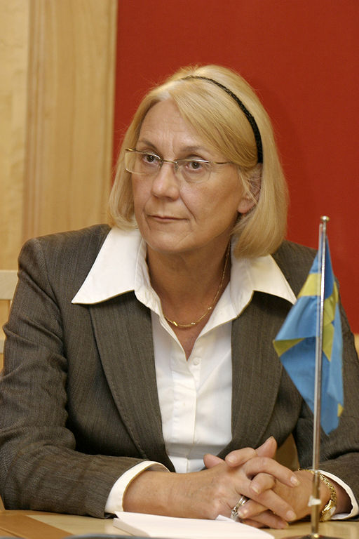 Laila Freivalds, Sveriges utrikesminister (Bilden ar tagen vid Nordiska radets session i Oslo, 2003) (1)